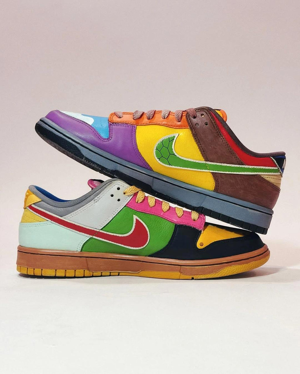 [Custom Super Mario] Dunk Skateboarding Shoes Unisex
